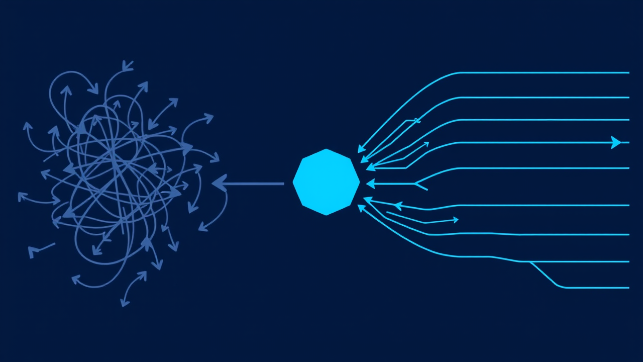 AI workflow transformation — from chaos to organized automation